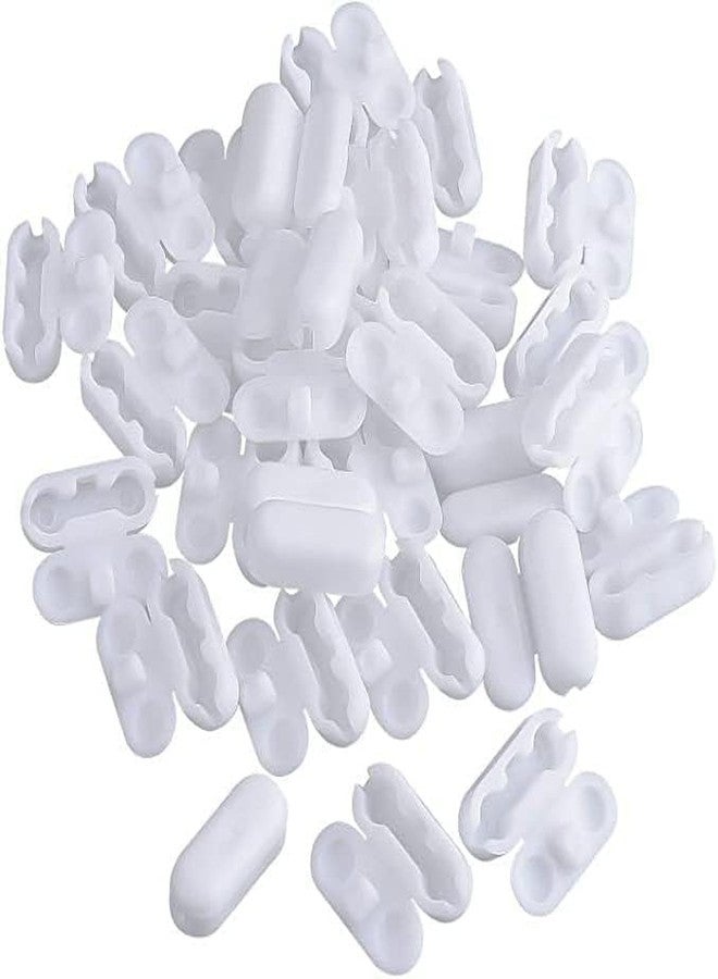 GANPUB 30Pcs White Ball Chain Connectors for Hunter Douglas Blinds Parts，Ball and Bead Chains Blinds and Shades Parts - Image 1