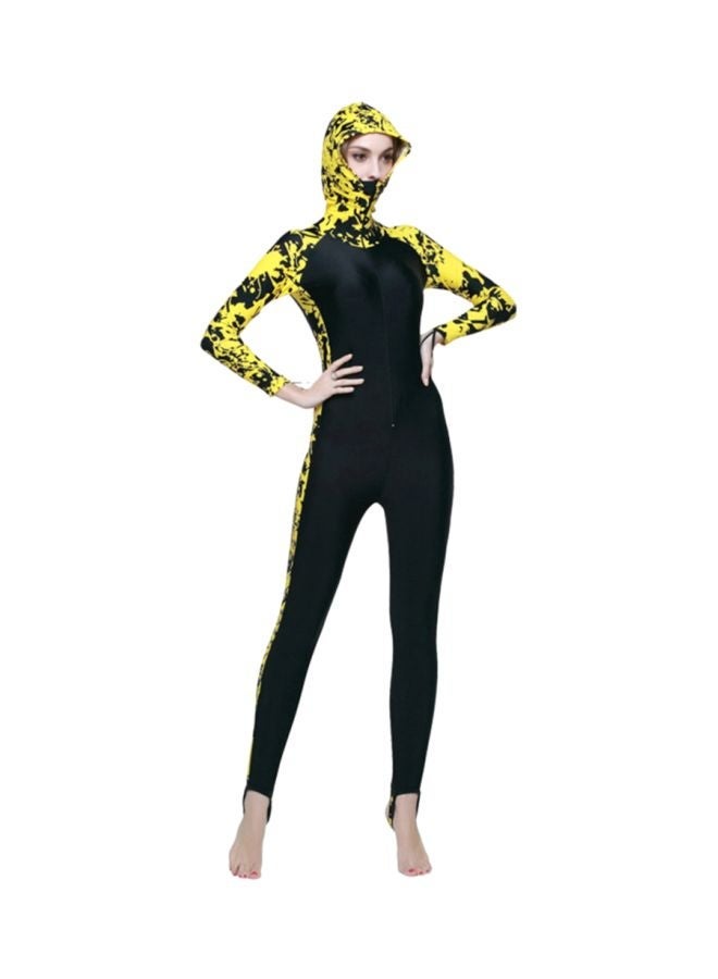 NIBEMINENT Long Sleeves Diving Suit With Cap S - Image 1