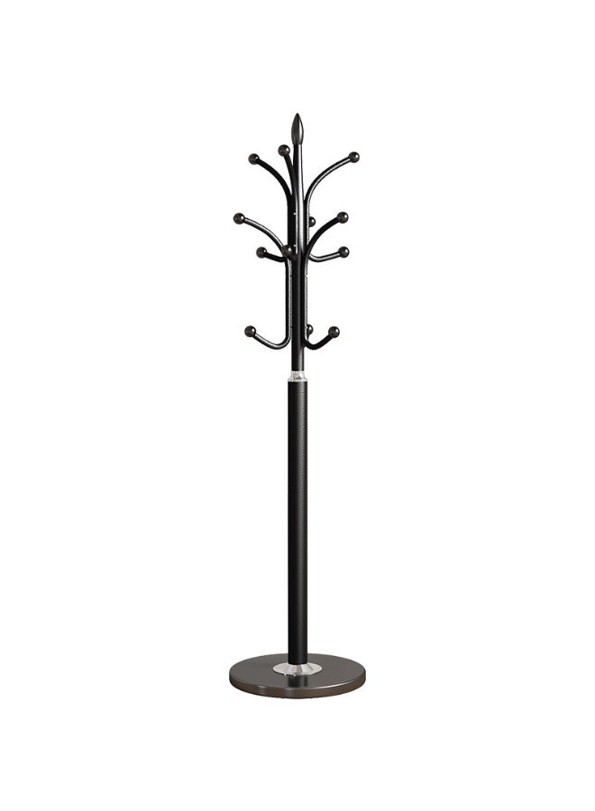 POWER Sturdy metal coat rack with 12 hooks, suitable for hallways, living rooms, and offices - a sturdy metal structure, space-saving coat rack for hanging coats, hats, bags, and scarves. - Image 2