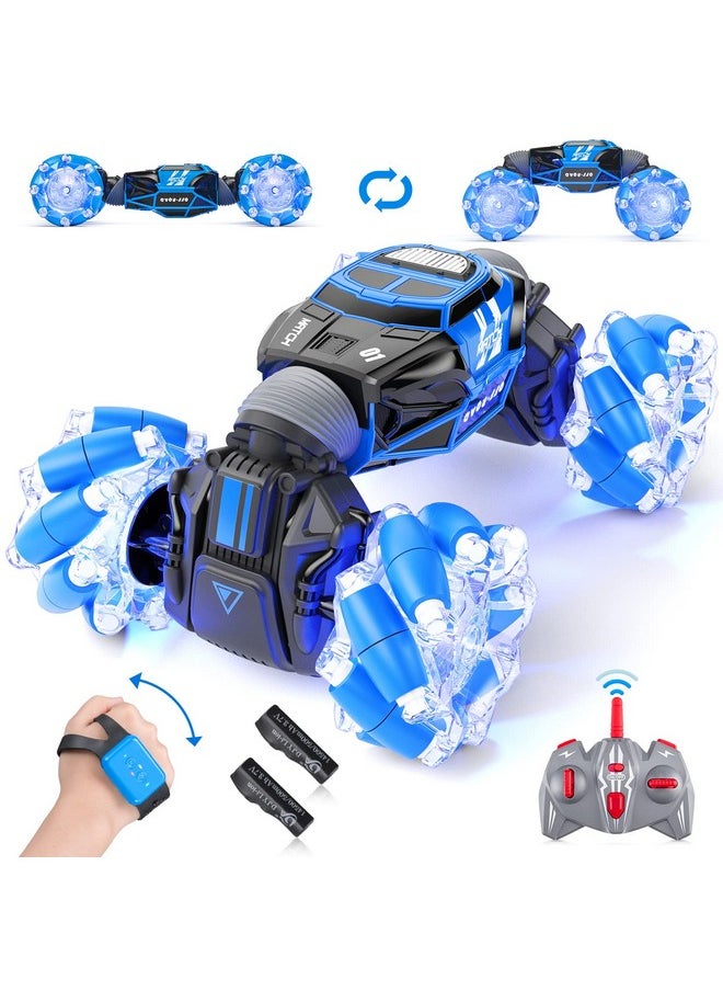 Powerextra Powerextra Remote Control Car, Gesture Sensing RC Stunt Car with Lights & Dance, Toy for Kids Aged 6-12  - Image 1