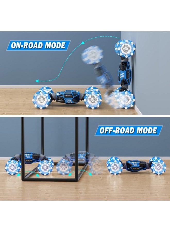 Powerextra Powerextra Remote Control Car, Gesture Sensing RC Stunt Car with Lights & Dance, Toy for Kids Aged 6-12  - Image 5