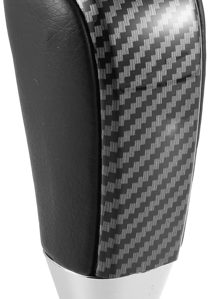 A ABSOPRO Gear Stick Shift Knob for Toyota Land Cruiser, 4Runner, and Tundra - Carbon Fiber Pattern Black - Image 1