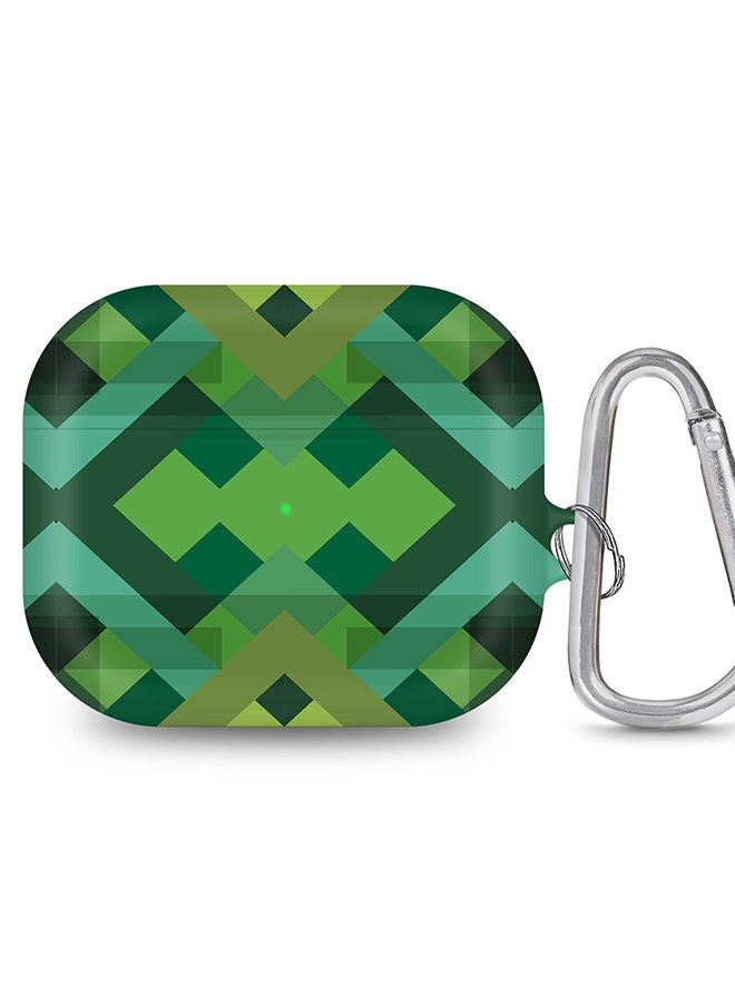 Stylizedd StylePods Case for Airpods 3rd Gen Case With Anti-Lost Keychain - Geometric Reflections - Image 1