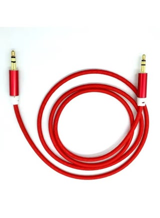 AUX Audio Cable Woven Fabric 3.5mm Metal Head Cord Male To Male Stereo Extension Line For Car Phones TV LCD And Speakers - pzsku/ZB8FCD3079C27BA11C893Z/45/_/1719932891/120a9b93-86c6-4adf-b851-05e533b718da