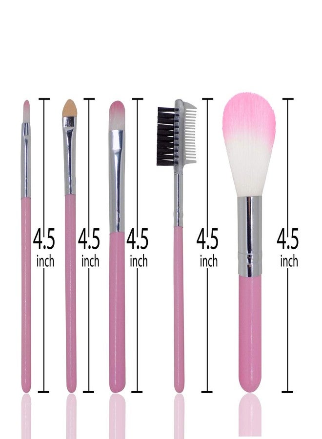 Kabello Cosmetic Makeup Brushes For Women And Girls Home And Parlour Use Set Of 5 Pcs 20 Grams Pack Of 1 - Image 3