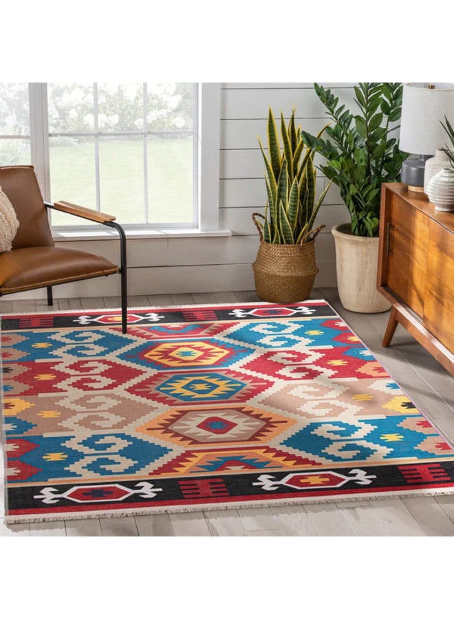 Carpet Empire سجادة كليم مغربية رقمية 160*220 سم - Image 5