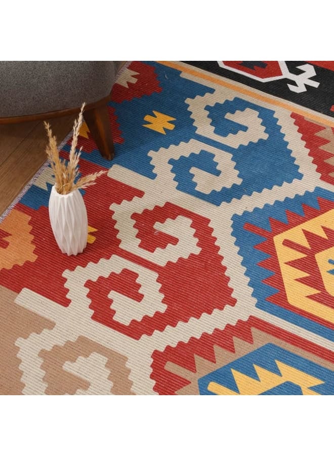 Carpet Empire سجادة كليم مغربية رقمية 160*220 سم - Image 4