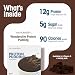 WonderSlim Protein Pudding Dark Chocolate Gluten Free Low Carb 7ct - Image 4