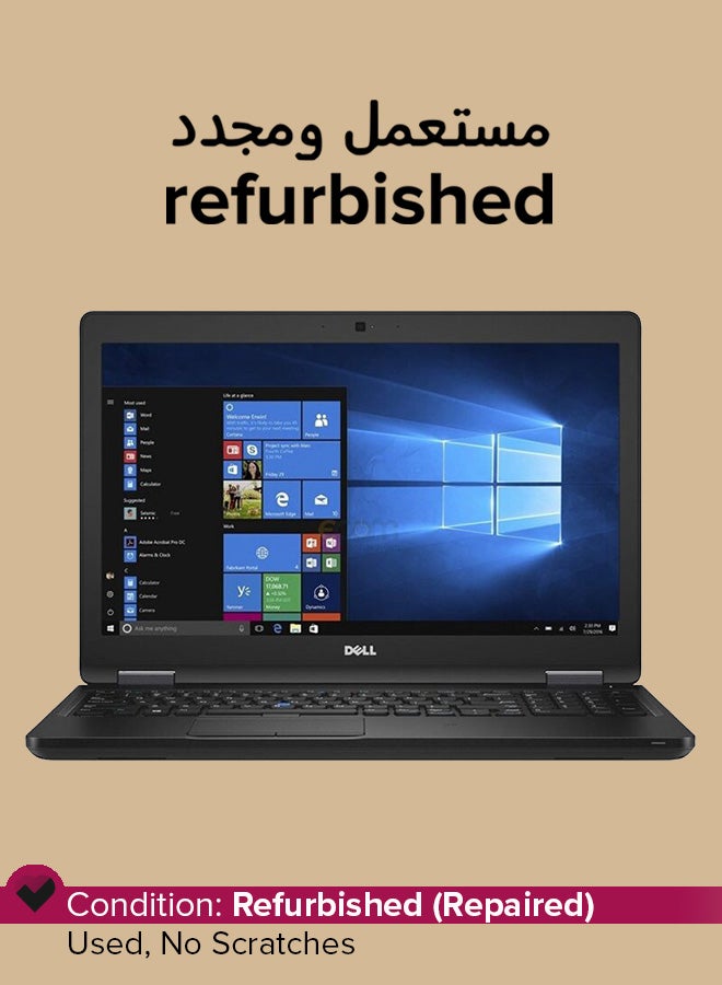 DELL Refurbished - Lattidue E5580  Laptop With 15.6-Inch Display,Intel Core i7 Processor/7th Gen/8GB RAM/256GB SSD/Nvidia GeForce MX130 Graphics English Black - Image 1