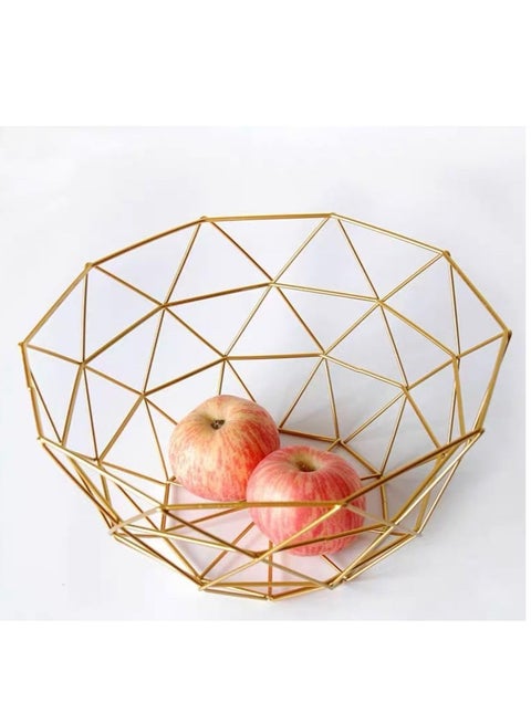 Golden Fruit Basket Triangles shape