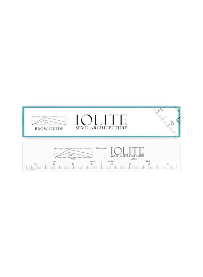 20-Pieces Eyebrow Ruler Microblading Disposable Eyebrow Ruler Tattoo Microblade Measure, Eyebrow Shaping Stencils Permanent Makeup Measure Tool IBR