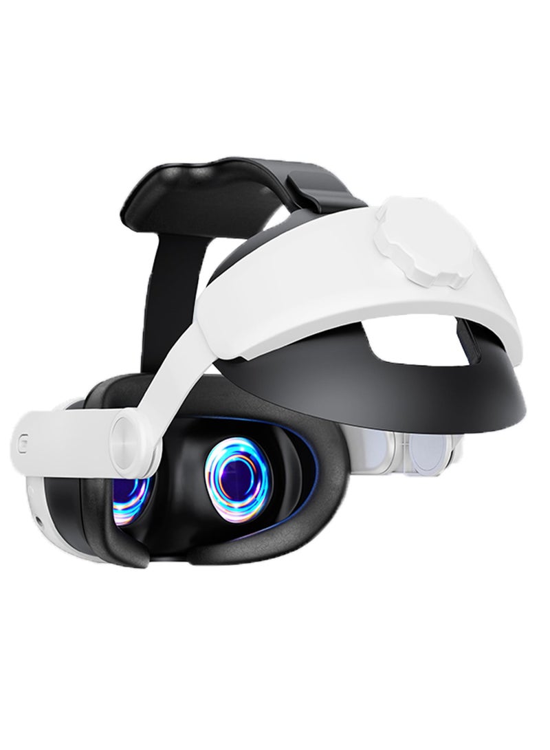 إسكدنيا حزام رأس لـ Oculus Quest 3,3-in-1 قابل للتعديل لعصابة الرأس Halo، بديل لحزام Elite، لتعزيز الدعم والراحة في الواقع الافتراضي، مناسب للأطفال والكبار المتوافق مع Oculus/Meta Quest 3 - Image 1
