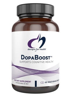 Dopaboost Dopamine Support Supplement For Men + Women Acetylltyrosine Mucuna Extract Vitamin B6 Designed For Sleep Mood + Cognitive Support Vegan (60 Capsules)
