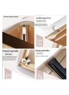 VINSTAR Automatic Shoe Cover Dispenser, Shoe Cover Machine, Non Slip Boot Cover Dispenser for Indoors, Shoe Wrapping Machine for Family, Gathering, Office - Gold  - Image 3
