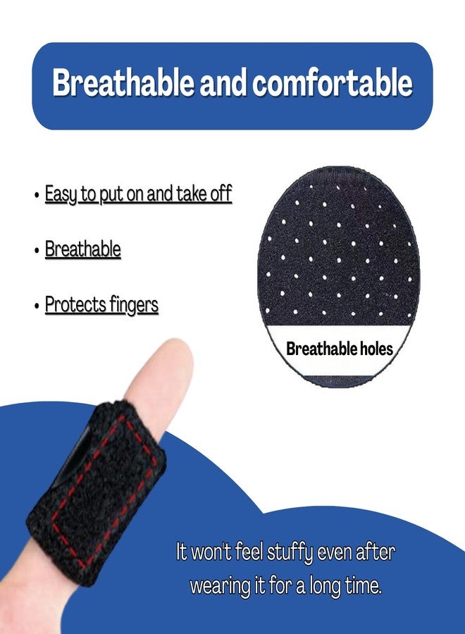 BendJoy® 2Pcs Finger Splint for Little Finger and Thumb Protection Breathable Design | Adjustable Support | Child Size | Pain Relief | Secure Fit - Image 4