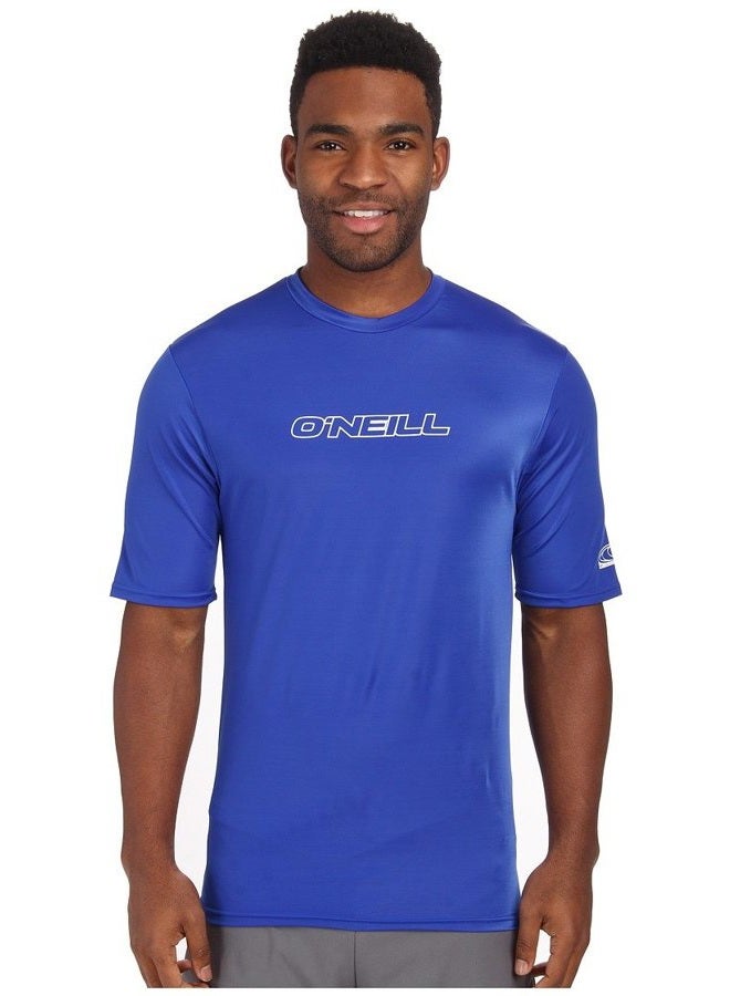O'NEILL Men's Basic Skins UPF 50+ Short Sleeve Sun Shirt,Pacific,X-Large - Image 1