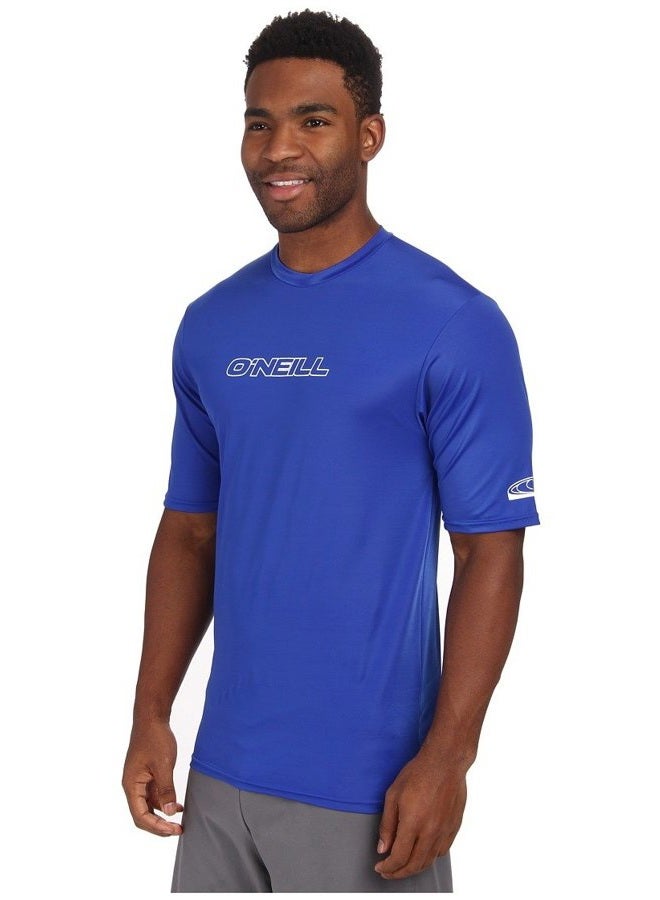 O'NEILL Men's Basic Skins UPF 50+ Short Sleeve Sun Shirt,Pacific,X-Large - Image 3
