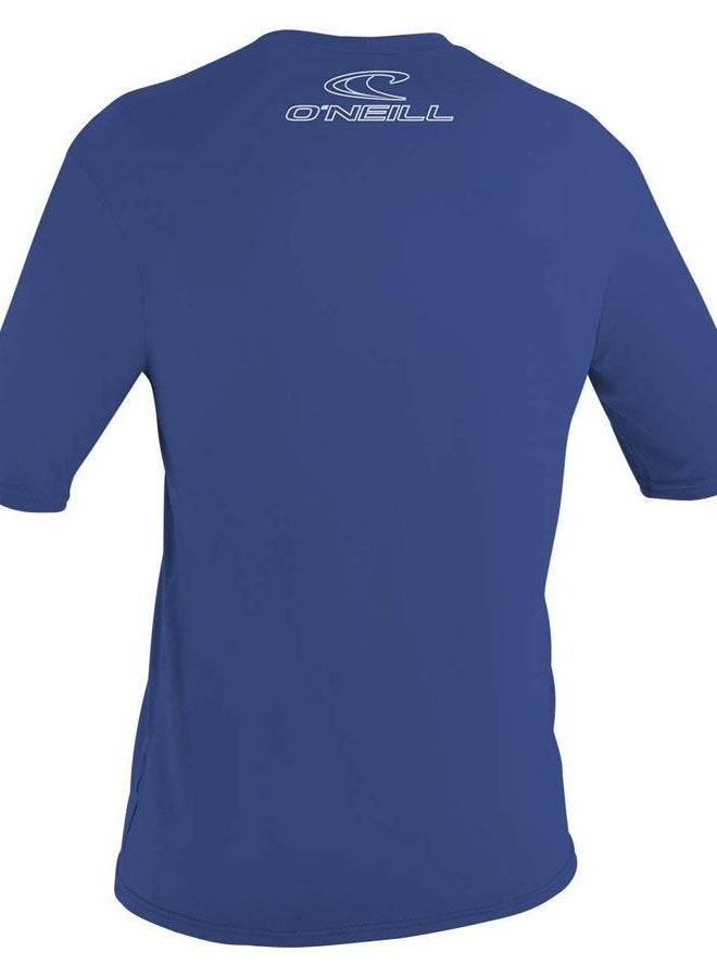 O'NEILL Men's Basic Skins UPF 50+ Short Sleeve Sun Shirt,Pacific,X-Large - Image 4
