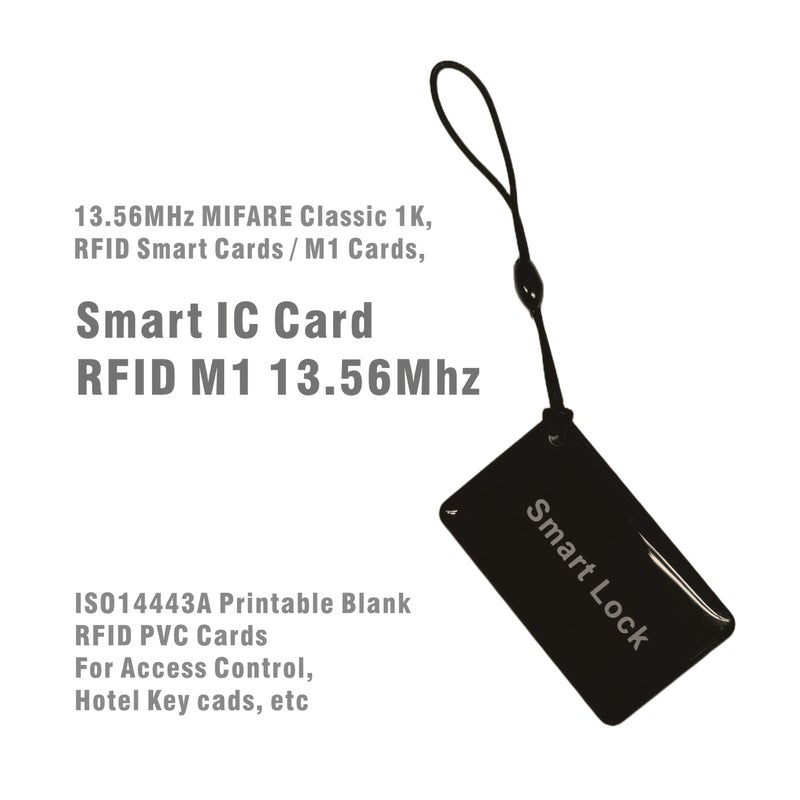 بطاقات فتح أقفال RFID بتردد 13.56 ميجاهرتز، 4 عبوات لأقفال ذكية وبطاقات حضور - Image 4