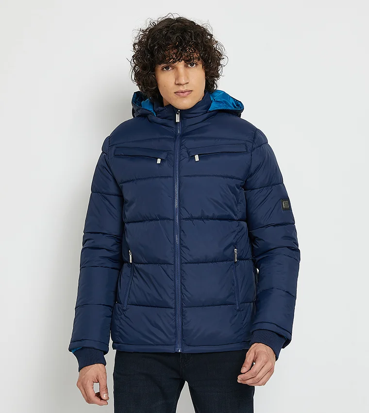 Quilted Hooded Jacket