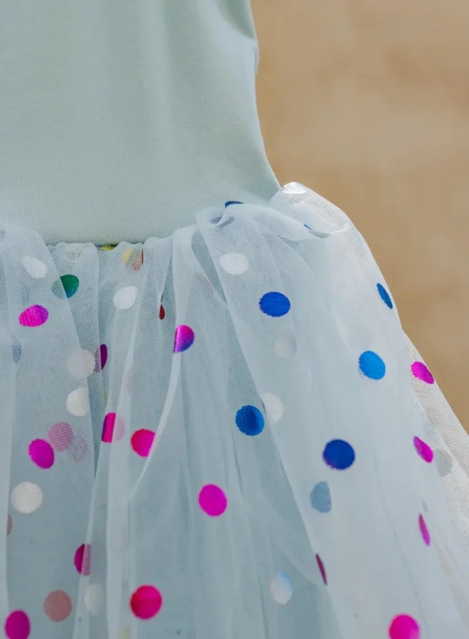 Bob & Blossom Polka Dot Tulle Dress