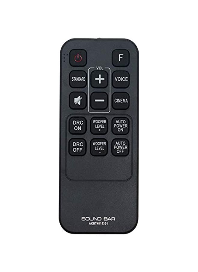 HuHa - New AKB74815301 Remote Control fit for LG Home Theater System LAS454B S55A3-D SH3K SJ4Y SPH4B-W S45A1-D LAS453B SH3B SPH3B-W S55A3D SPH4BW S45A1D SPH3BW - Image 1
