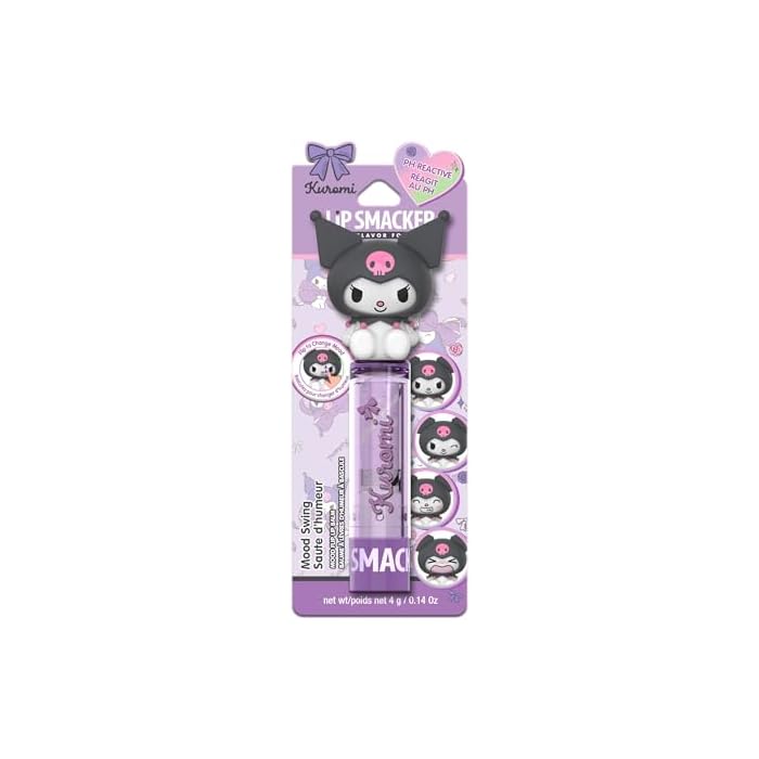 Hello Kitty And Friends Mood Lip Balm - Kuromi - Berry