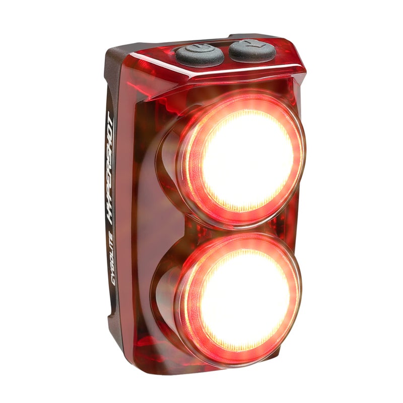 Cygolite Hypershot – 350 Lumen Bike Tail Light– 7 Night & Daytime Modes–User Adjustable Flash Speeds- Compact & Durable–IP64 Water Resistant–Secured Hard Mount–USB Rechargeable–Great for Busy Streets - Image 1