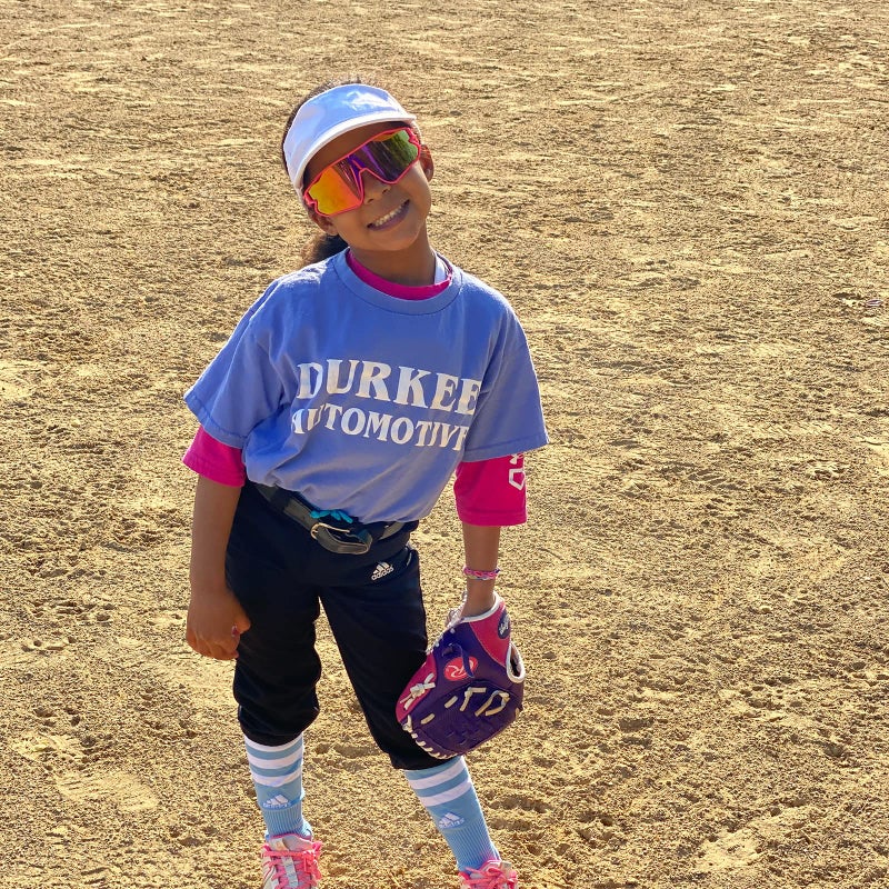 DUCO Kids Sunglasses Youth Baseball Sun Glasses Lightweight TR90 Frame UV400 Sports Cycling Shades for Boys Girls DK268 - Image 2