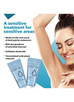 NAMYAA Dark Underarm Kit -Underarm Cream And Color Correction Mask, 100 Gram, Pack Of 2  - Image 3