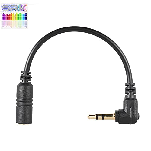 SRK A11 Microphone Adapter Cable Smartphone Cellphone Microphone Mic to PC Computer DSLR Camera Adapter 3.5 mm FEMALE to 3.5 mm MAIL. - Image 3