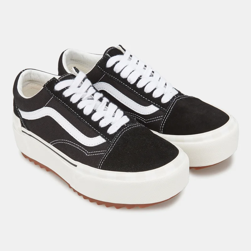 VANS Black UA Old Skool Stacked Unisex Shoe  | Best Price UAE