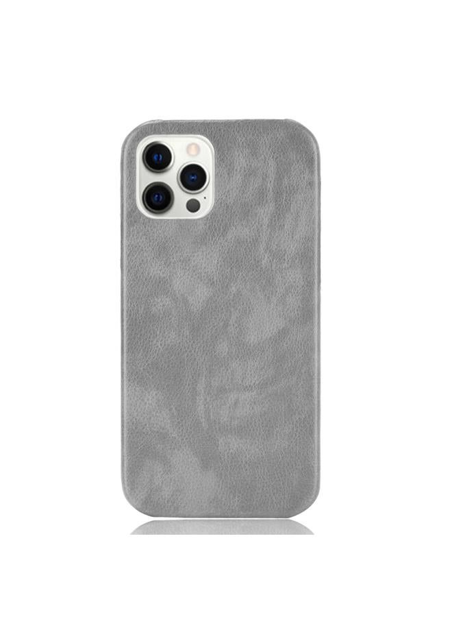 زبون جراب لهاتف iPhone 12 Pro Max مقاوم للصدمات من مادة الليتشي PC + جراب من مادة البولي يوريثان - Image 2