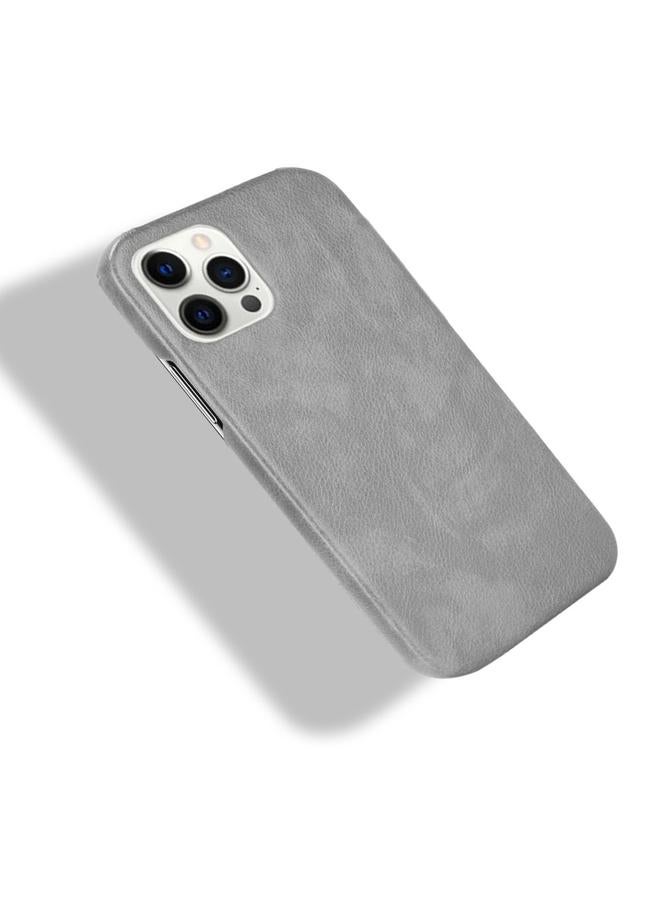 زبون جراب لهاتف iPhone 12 Pro Max مقاوم للصدمات من مادة الليتشي PC + جراب من مادة البولي يوريثان - Image 4