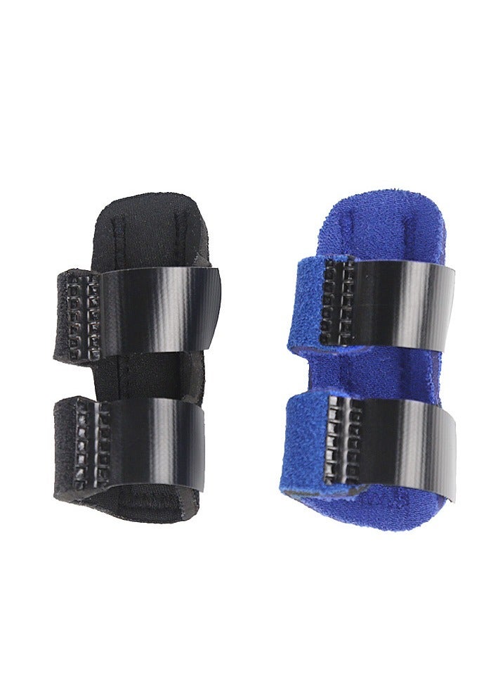 Generic 2pcs Basketball Finger Guard Bandage Finger Guard Sports Protective Joints Protective Gear Equipment Finger Guard Volleyball Straps  - Image 1