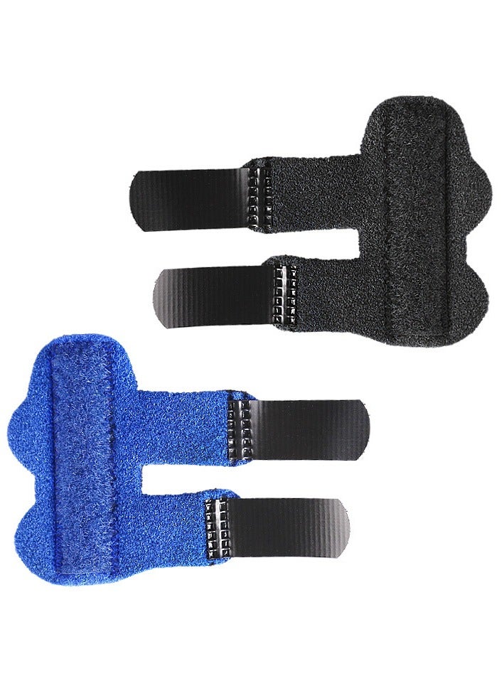 Generic 2pcs Basketball Finger Guard Bandage Finger Guard Sports Protective Joints Protective Gear Equipment Finger Guard Volleyball Straps  - Image 2