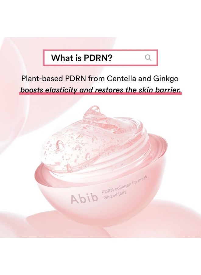 abib - Abib PDRN Collagen Lip Mask Glazed Jelly 0.38 fl oz | Korean Lip Butter Balm Lipcerin Overnight Sleeping Mask Hydrating Care Moisturizer Treatment for Flakey, Dry Lips - Image 1