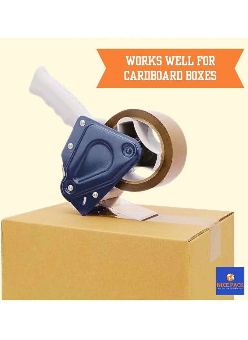 Nice Pack 6 Rolls 2" wide 45 yards Brown Premium Quality Tape for All Purpose use -Heavy Duty Packaging, Shipping, Moving, Sealing - Stronger & Thicker items, Office and Home.  - Image 4
