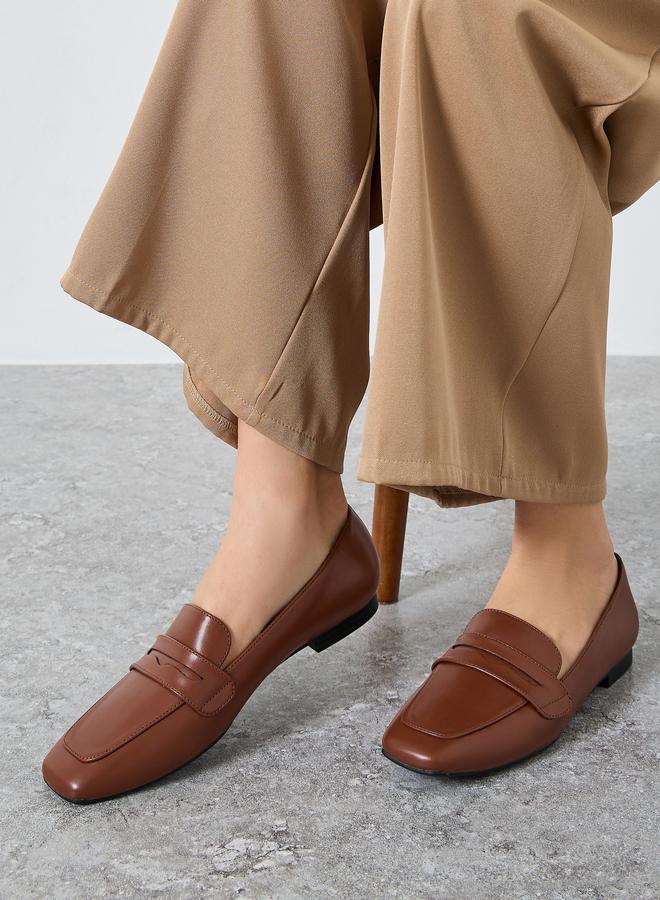 ريد حذاء لوفرز بمقدمة مربعة - Image 2