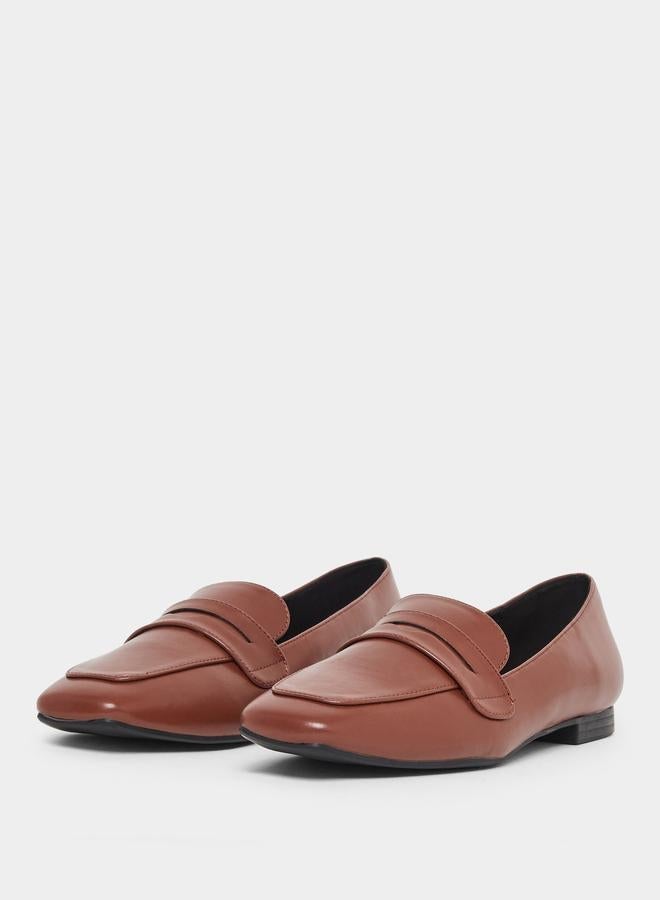 ريد حذاء لوفرز بمقدمة مربعة - Image 3