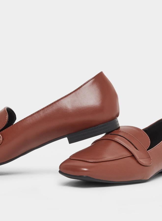 ريد حذاء لوفرز بمقدمة مربعة - Image 4