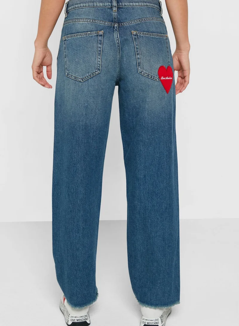 Love Moschino High Waist Jeans