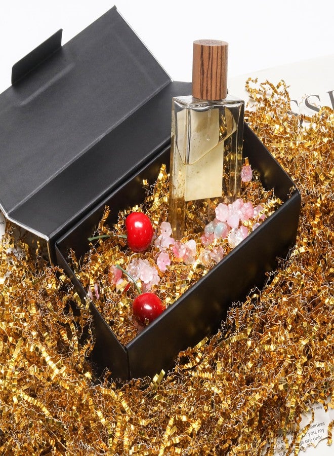 Funstreet 2LB Crinkle Cut Paper Shredded Paper Filler Gold Confetti Shreds for Gift Baskets Gift Box - Image 4