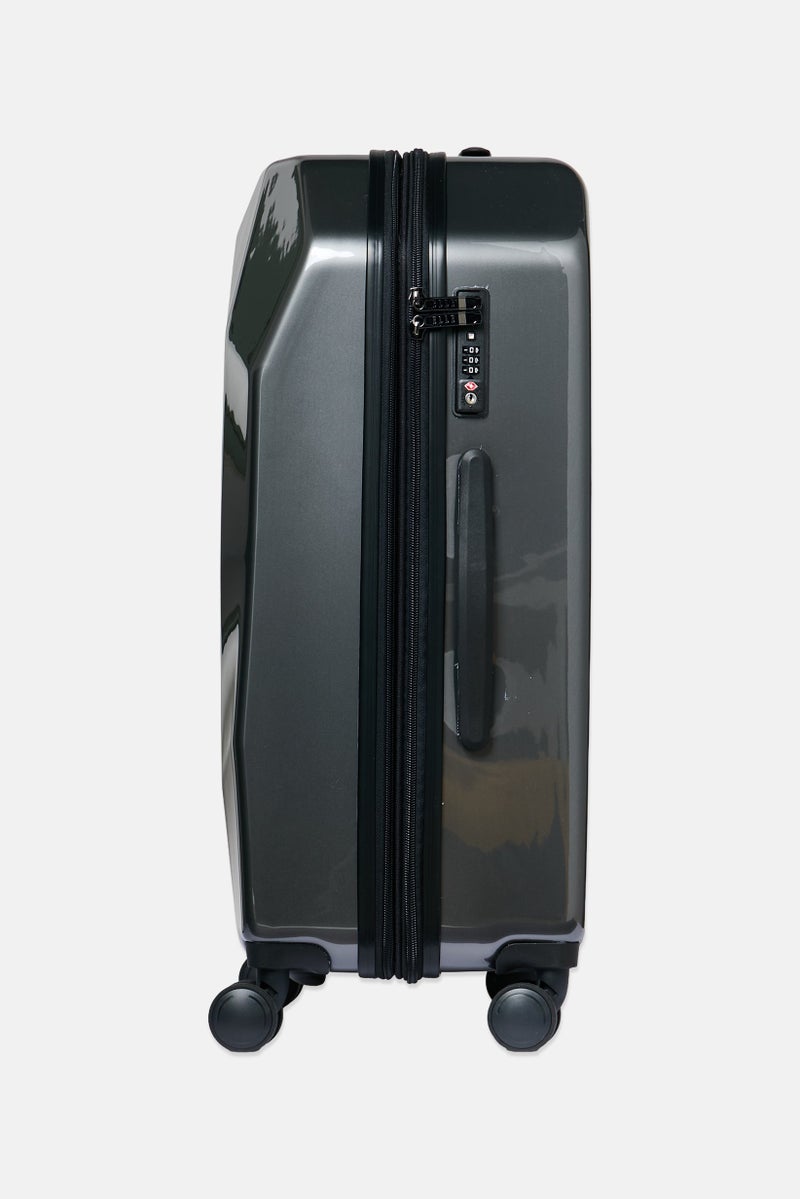ELLE 51,5-Inch Hardshell Check In Spinner Luggage, Dark Grey - Image 3