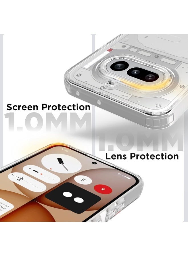 Crystal Clear Back Cover Case for Nothing Phone 4a shock Proof Design Transparent Back Cover Case for Nothing Phone 4a 5G - Image 5