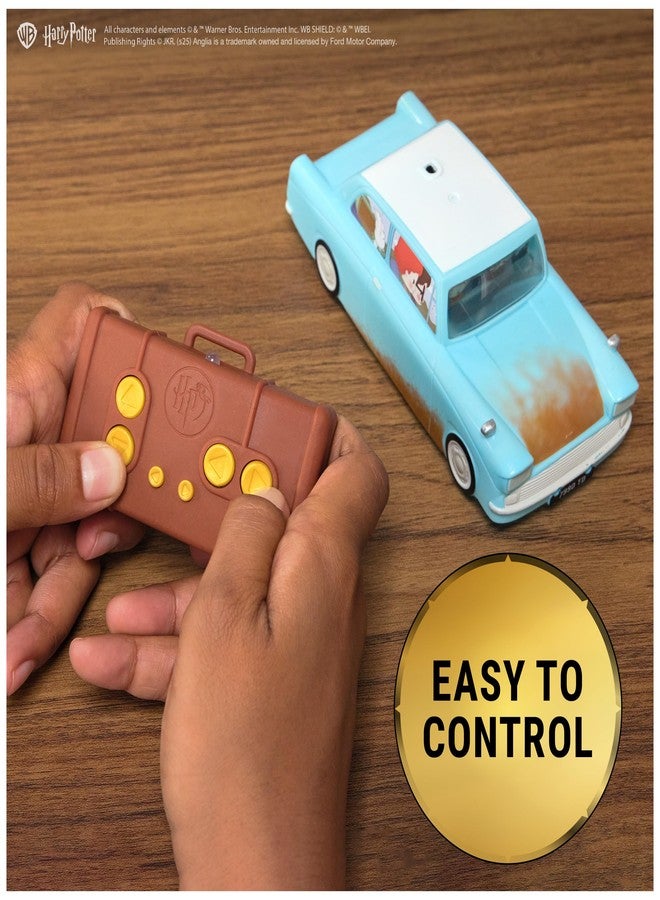 Wizarding World Harry Potter, Weasley’s Flying Remote Control Car with Zero Gravity Technology, Drives Indoors on Walls & Floors, Gifts & Stocking Stuffers for Kids - Image 3