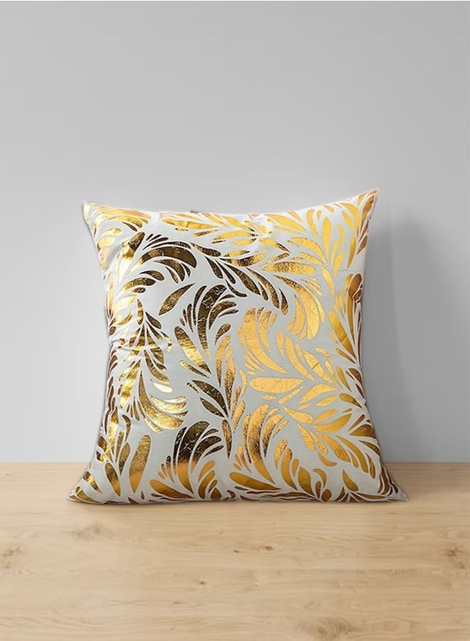 fashionhome Cushion Covers Décor Throw Pillow Cover Gold Decorative Pillow Cushion Cover for Bedroom Sofa Car Home Décor  - Image 2