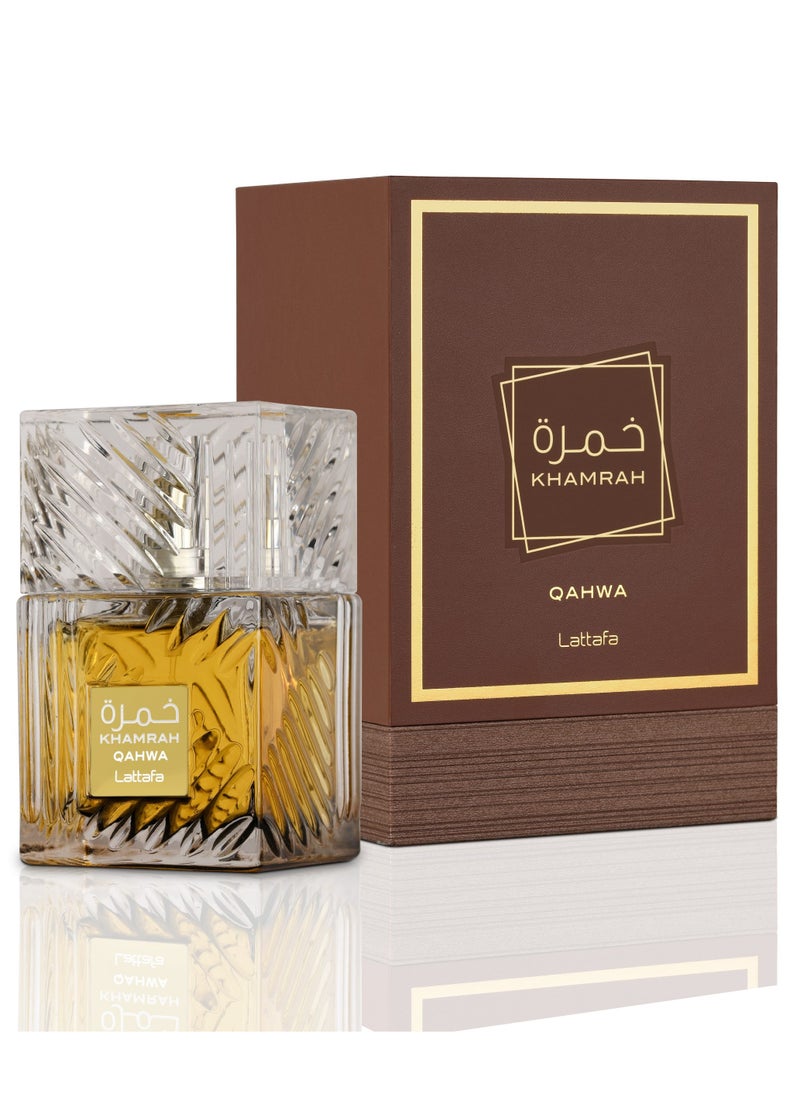 Lattafa Khamrah Qahwa For Unisex Eau De Parfum 100ml  - Image 1