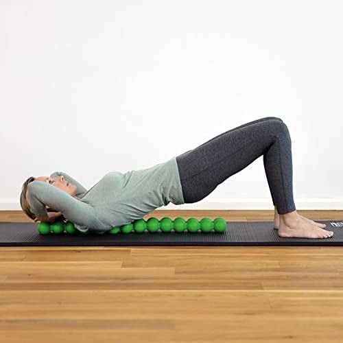 SISSEL Spinefitter by Sissel, Back Stretcher for Lower-Back Pain Relief, Back-Cracking Device, Back Cracker, Upper- and Lower-Back Stretcher, Back Decompression Device, Lumbar Stretcher, Green - Image 2