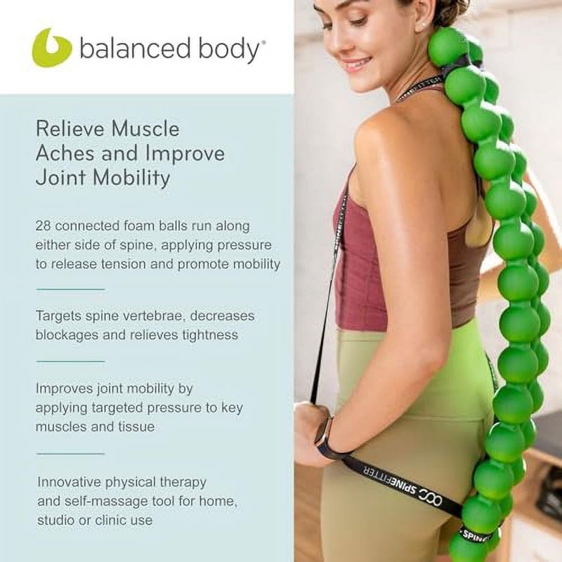 SISSEL Spinefitter by Sissel, Back Stretcher for Lower-Back Pain Relief, Back-Cracking Device, Back Cracker, Upper- and Lower-Back Stretcher, Back Decompression Device, Lumbar Stretcher, Green - Image 3